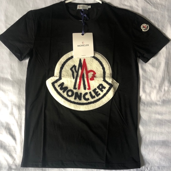 moncler black tee